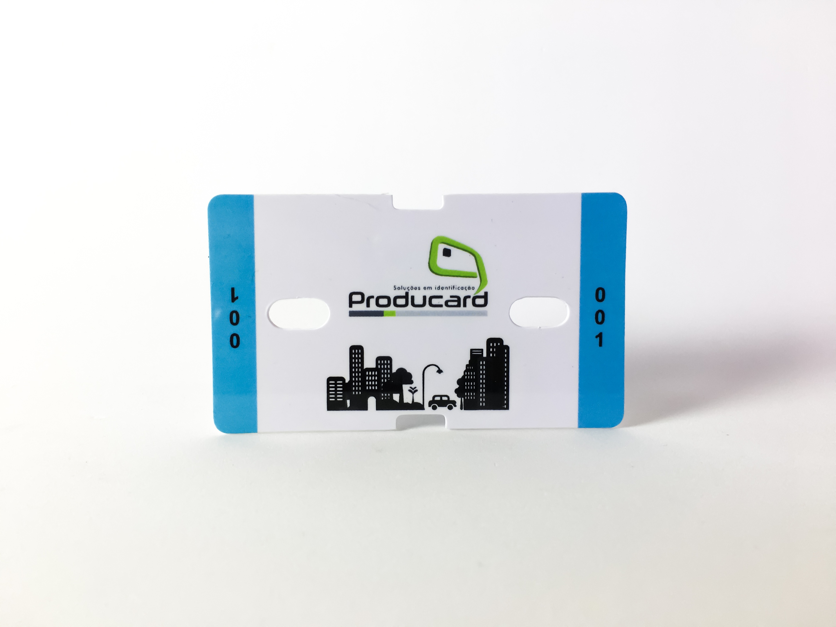 Cartão para Trava de Carrinho de Compras de Condomínio