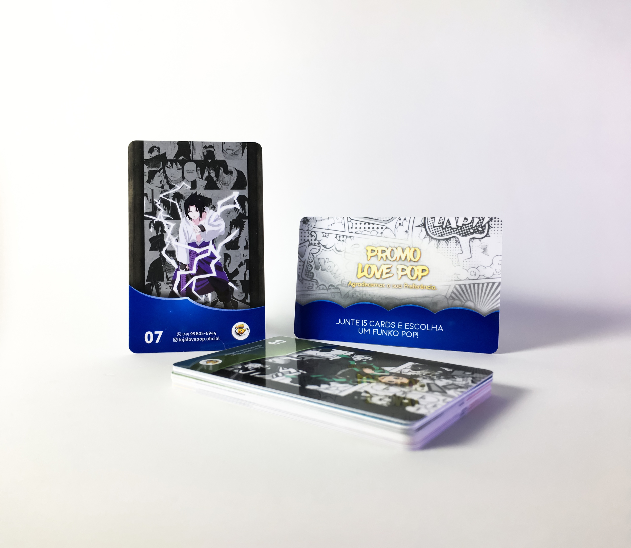 Cartões para Colecionadores de Cartas e Animes