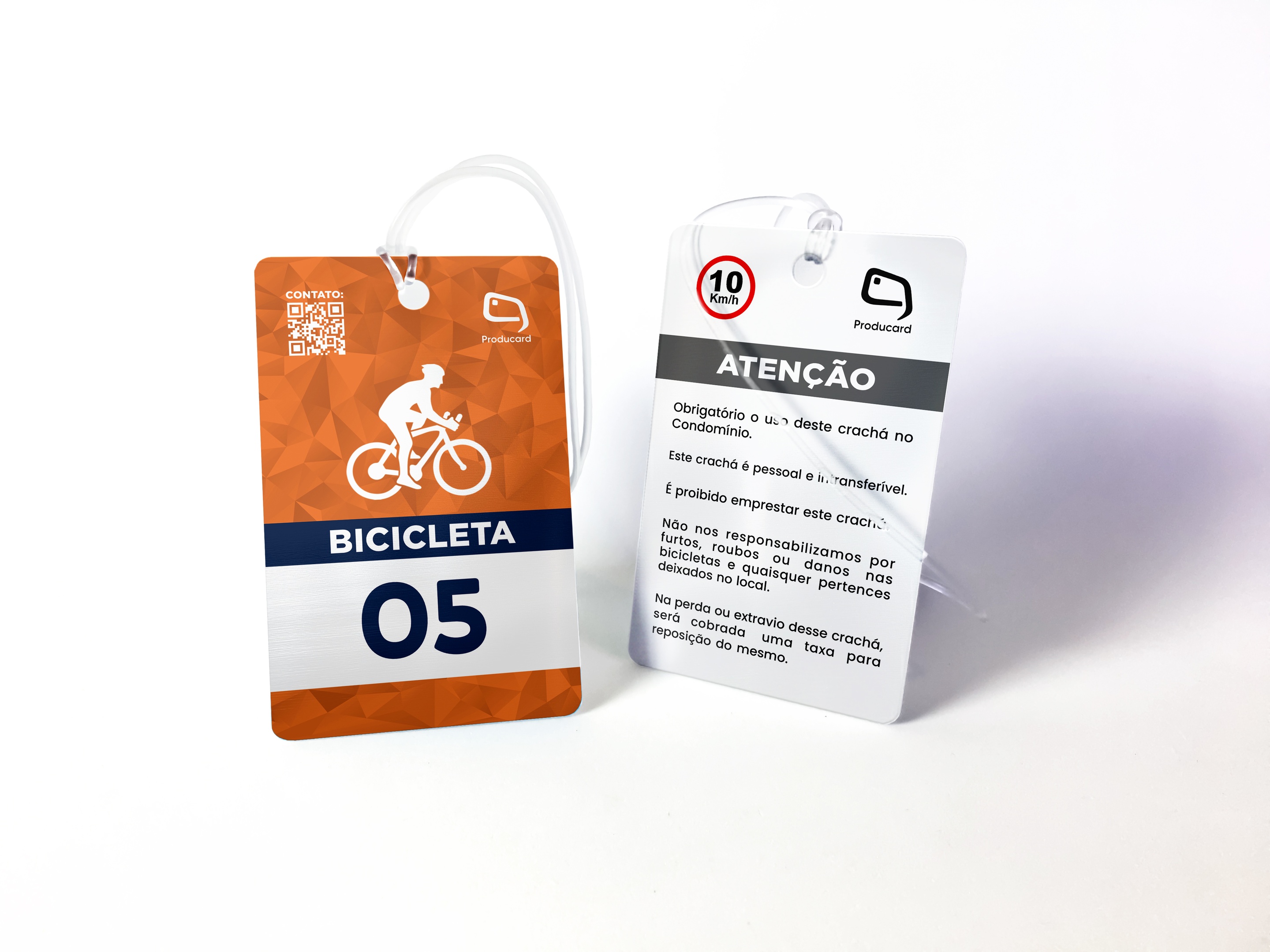 Crachás Personalizados para Moto e Bicicleta
